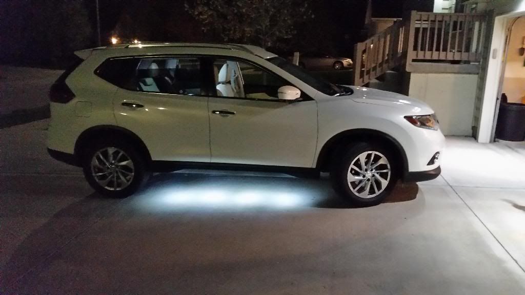 **2014 Rogue External Ground Lighting DIY** Nissan Forum Nissan Forums